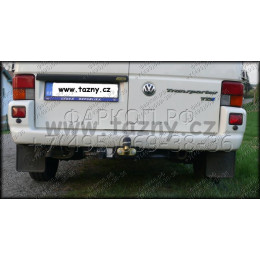 V-122 STEINHOF Фаркоп на Volkswagen Transporter, Caravelle, Multivan T4 2WD/4WD 1996-2003 без подрезки бампера. Тип шара: F. Нагрузки: 2500/100 кг, масса фаркопа 18 кг (без электрики в 